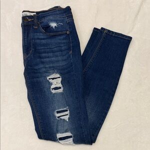 💜 Mudd FLX Stretch Distresses Skinny Jeans